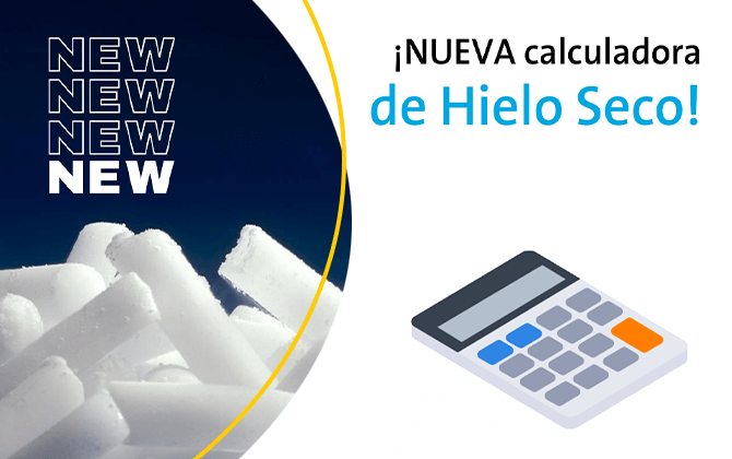 NUEVA calculadora de Hielo Seco