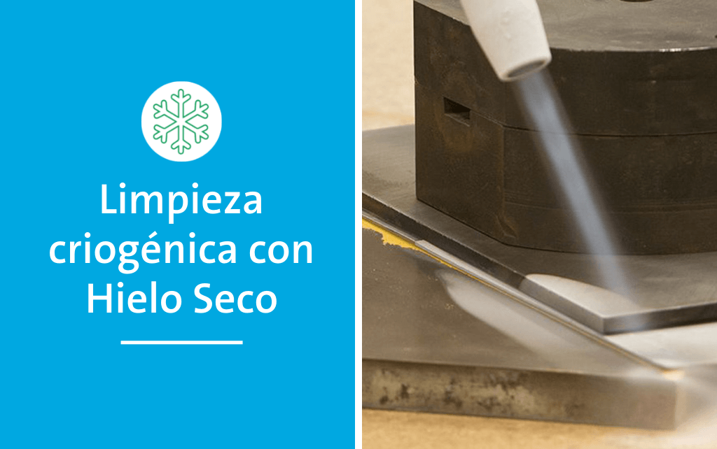 Limpieza criogénica con Hielo Seco